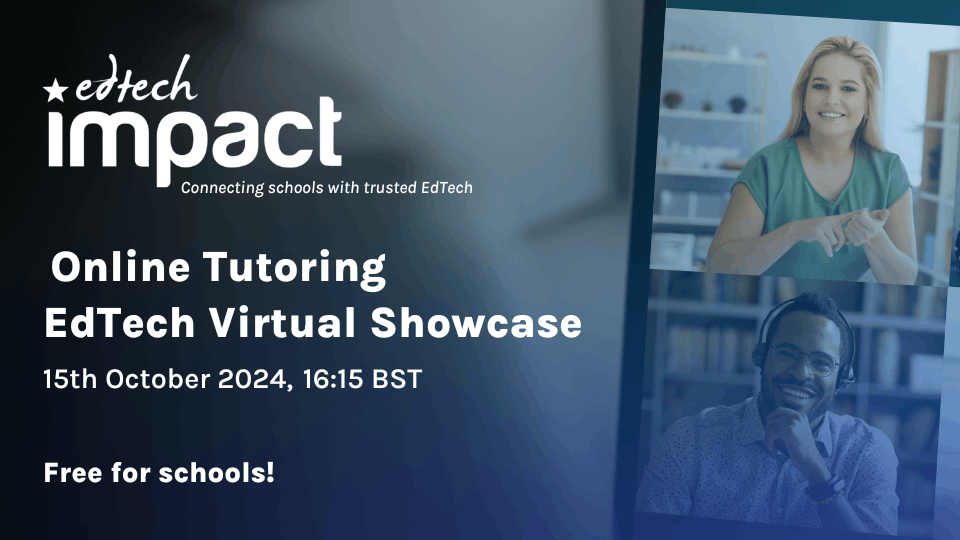 Online Tutoring Virtual EdTech Showcase