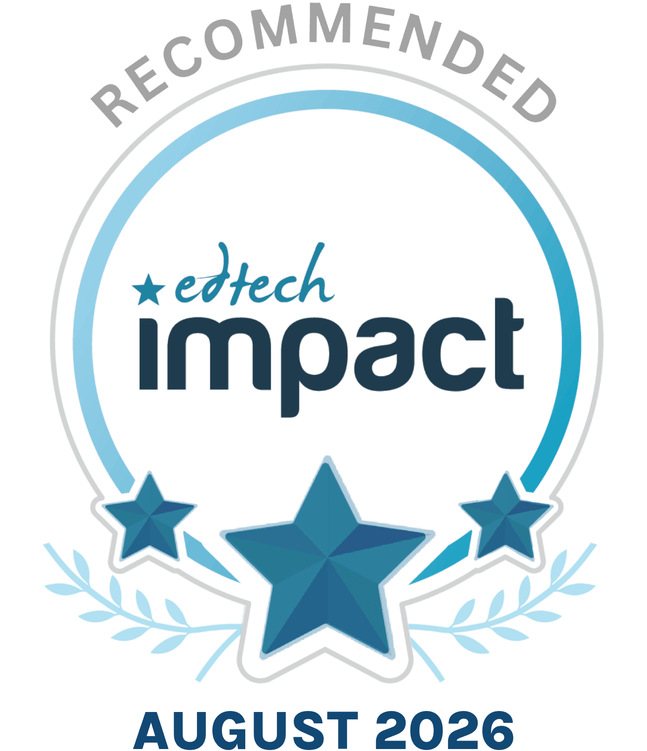 Teacher recommended certification for 2026/08