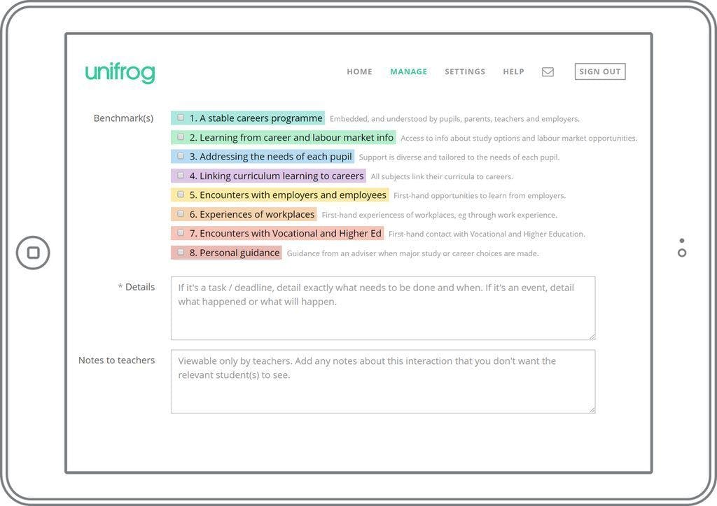 unifrog personal statement tool