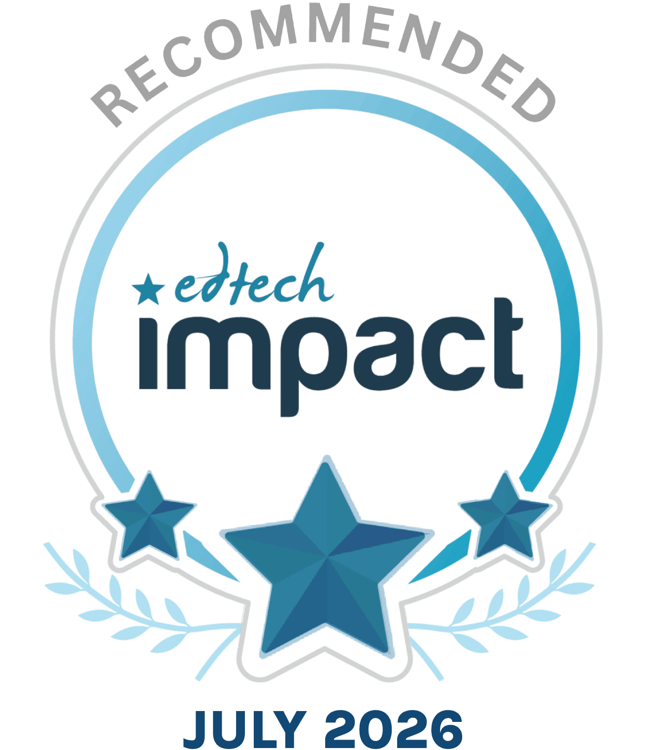 Teacher recommended certification for 2026/07